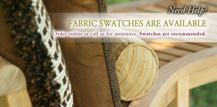 Fabric Swatches Are Available
