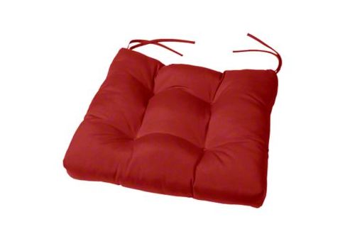 Tufted Sunbrella Chair Cushion: 20" x 18"