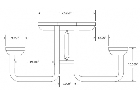 wood picnic table, steel picnic table