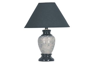 Ceramic Table Lamp - Black