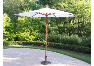 9 Ft Market Umbrella with Pulley