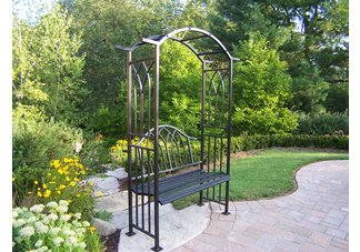 Royal Arbor with Bench