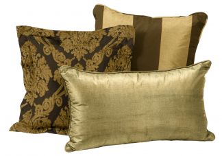 Gilded Holiday Pillow Set
