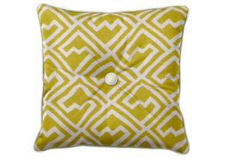 Custom Throw Pillow with Button