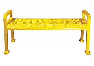 Perforated Backless Bench
