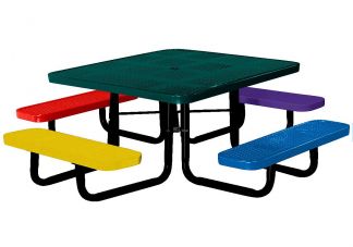 46" Square Perforated Childrens Table