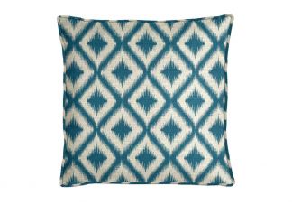 Robert Allen Ikat Fret Tourmaline Pillow