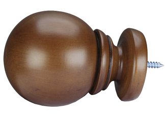 Fruitwood Belle Of The Ball Finial