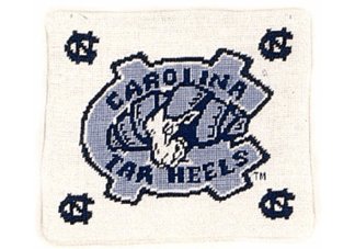 north carolina tarheels throw pillow