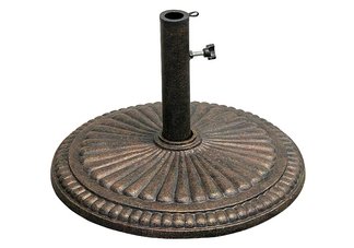 18" Diameter Aged Bronze Umbrella Stand
