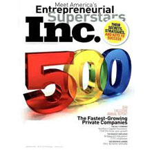 Inc. Magazine's 500/5000 Fastest Growing Private Companies