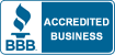 Accredited by the Better Business Bureau