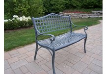 Elite Settee Bench Verdi Grey