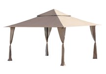10x10 ft. Royal Pavilion Desert Bronze Pop-Up Gazebo, Royal Pacilion Pop-Up Gazebo