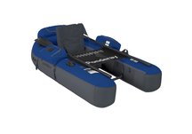 Ponderay Frameless Pontoon Boat | Navy Blue