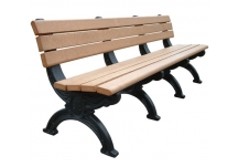 Silhouette 8' Backed Bench