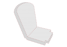 Unique Shape Chair Cushion