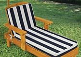 Kids Outdoor Chaise Lounge Chair