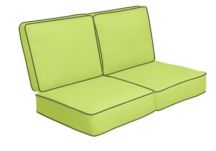 Deep Seating Loveseat Cushions