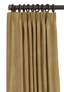 custom euro pleat drapes