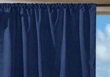 custom rod pocket outdoor drapes