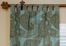 custom tab top drapes