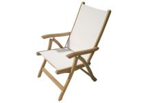 Reclining Teak Florida Chair