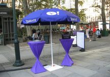 Yahoo logo umbrella