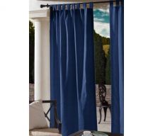 Custom Tab Top Outdoor Drapes