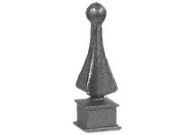 fence finials, finials, fence spears