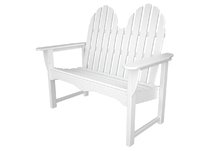 Adirondack 48 Bench in White