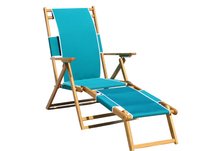 Beach Chair with Leg Rest