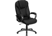 High Back Black Leather Executive Office Chair