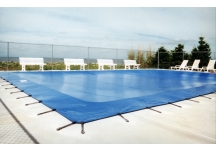 custom pool cover, solid pool cover