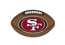 NFL - San Francisco 49ers Football Rug