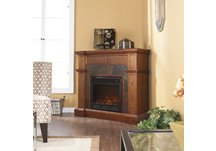 Cartwright Mission Oak Electric Fireplace