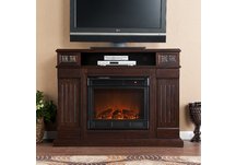Cameron Glen Media Espresso Electric Fireplace