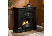 Sicilian Harvest Black Gel Fireplace