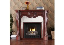 Belmont Cherry Gel Fireplace