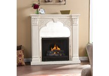 Luxembourg Ivory Gel Fireplace