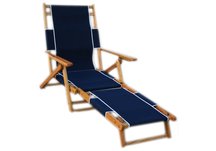 Wood Mini Lounge with Leg Rest, Mini Lounge with Leg Rest