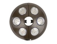 6 LT BRONZE UMBRELLA LIGHT