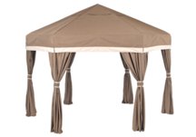 Luxe Pavilions, bungalows, portable shelters, pop up tents, folding pavilions, ez up bungalows, ez up shelters