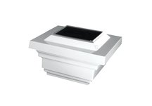 4X4 REGAL SOLAR POST CAP - WHITE