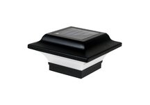 2.5 X 2.5 IMPERIAL SOLAR POST CAP - BLACK