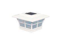 5X5 PRESTIGE SOLAR POST CAP - WHITE