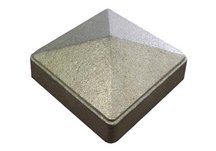 steel post caps