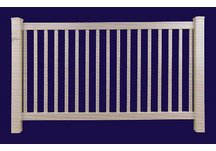Vinyl Pool Fencing with 1.5 Spacing