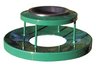 commercial trash can lid, ash bonnet trash can lid, 32 gallon ash bonnet trash can lid