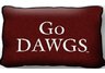 Univ of Georgia Go Dawgs Pillow